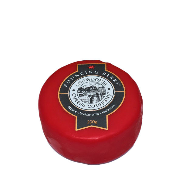 Snowdonia Cheese Bouncing Berry  (200g Truckle)