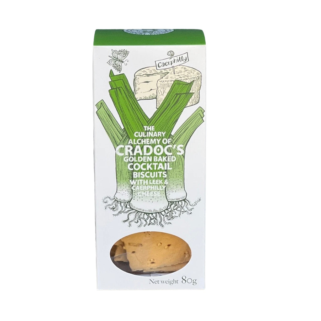 Cradoc's Crackers - Leek & Caerphilly (80g)
