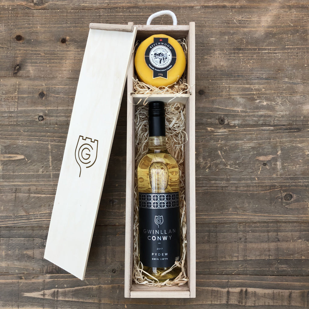 Legend - British Cheese and Crackers Gift Hamper with Charcuterie and Cider  from The Fine Cheese Co. | The Fine Cheese Co