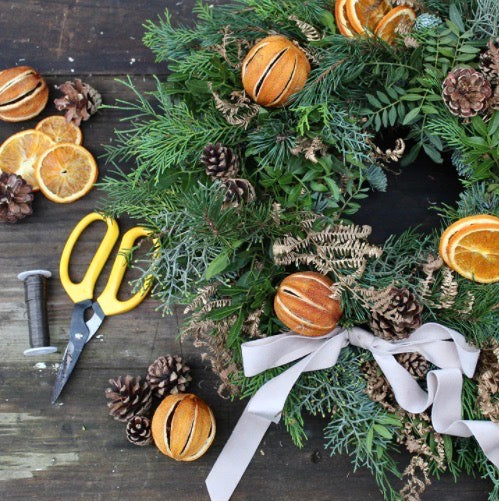 Christmas Wreath Making (Optional Sparkling Wine and Canapés)